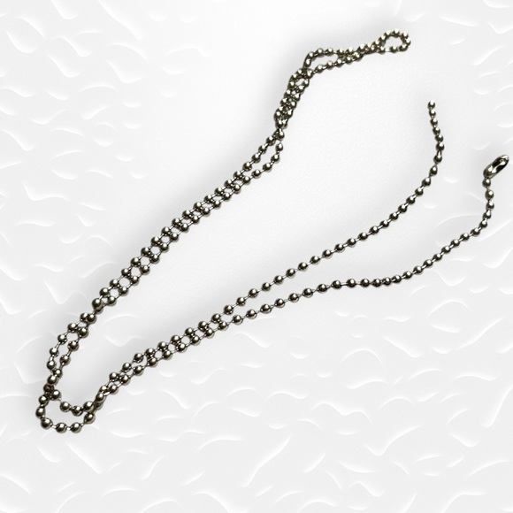 Jewelry - Supplies! 10 Ball Chain Dog Tag Necklaces